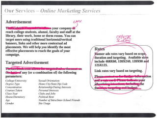 Eduardo Saverin 2004 - Upgrading his presentation