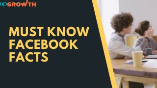 MUST KNOW
FACEBOOK
FACTS
 