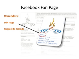 Facebook Fan Page
 