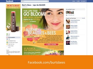 Facebook.com/burtsbees 