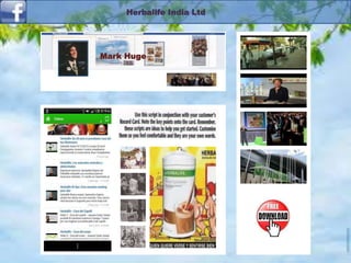 Company-Project App
Herbalife India Ltd
Mark Huge
 