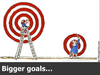 Bigger goals…
flickr.com/photos/32066106@N06/5726853059/
 