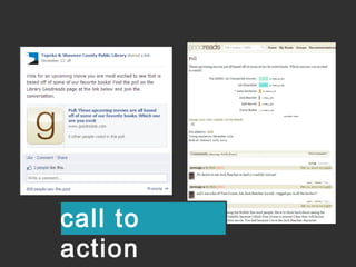 call to
action
 
