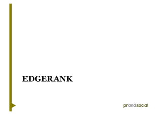 EDGERANK
 