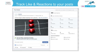 Track Like & Reactions to your posts
 