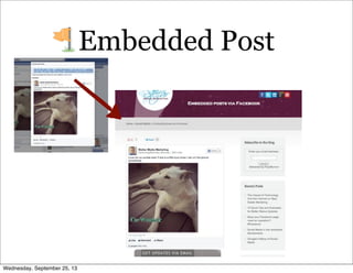 Embedded Post
Wednesday, September 25, 13
 