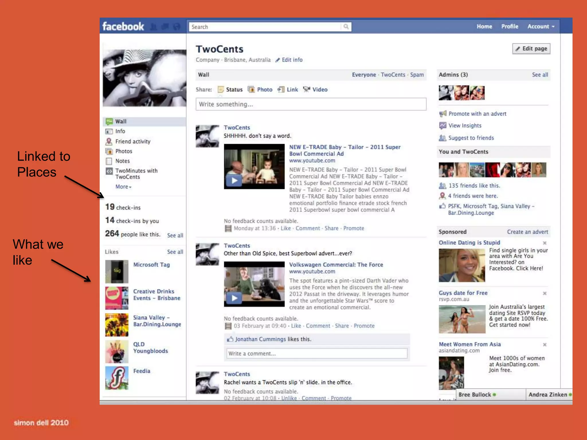 Insights available on follower profiles