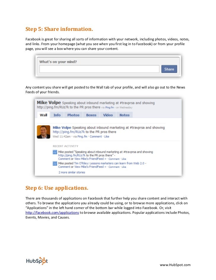 Facebook Is Great For Sharing Pictures >> Facebook For Business Marketing Ebook Hubspot Facebook Is Great For Sharing Pictures >> Facebook For Business Marketing Ebook Hubspot
