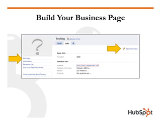 Build Your Business Page
 