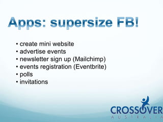 spreads your church through ‘friends with’ awarenessFacebook Groups: private or open