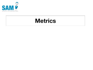 Metrics
Searching is the second
most common activity
online
 