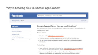 Why Is Creating Your Business Page Crucial?
 