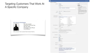 Targeting Customers That Work At
A Speciﬁc Company
 