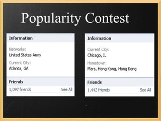 Popularity Contest
 