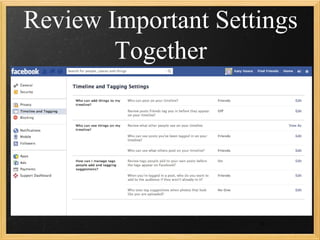 Review Important Settings
        Together




                     36
 