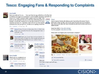 Tesco: Engaging Fans & Responding to Complaints




28
28
 