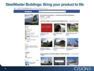 SteelMaster Buildings: Bring your product to life




30
30
 