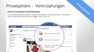 Privatsphäre – Verknüpfungen
 