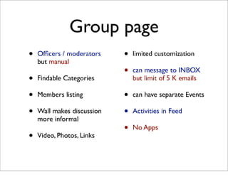 Facebook Group Or Page