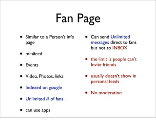 Facebook Group Or Page