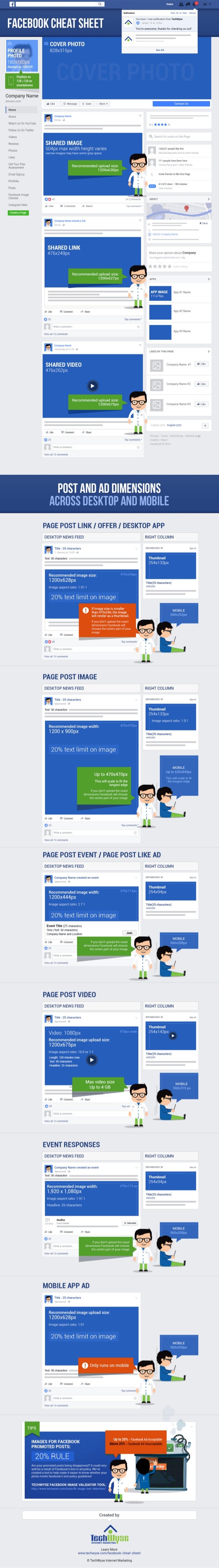 Facebook Image Size And Dimensions Updated 2017