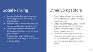 Facebook Case Study Slideshow Facebook - case study | PPTX