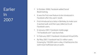 Facebook Case Study Slideshow Facebook - case study | PPTX