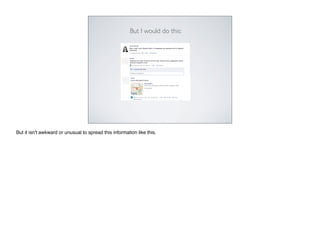 But I would do this:




But it isn't awkward or unusual to spread this information like this.
 