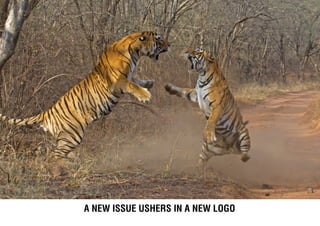 A new issue ushers in a new logo
 
