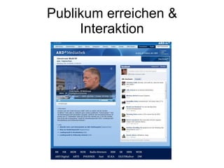 Publikum erreichen & Interaktion 