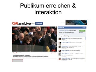 Publikum erreichen & Interaktion 