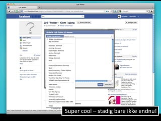 Super cool – stadig bare ikke endnu!
 