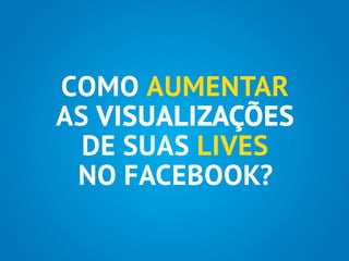 Facebook Live - Maratona Digital