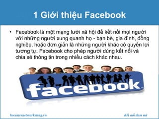 Tài liệu Facebook Marketing