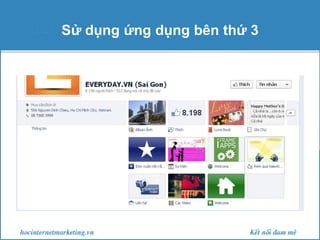 Sử dụng ứng dụng bên thứ 3

 
