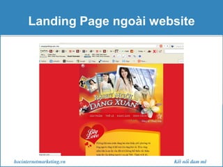 Landing Page ngoài website

 