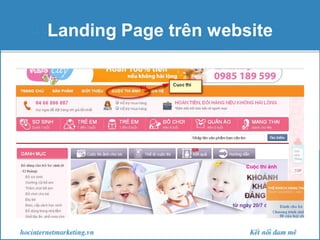 Landing Page trên website

 
