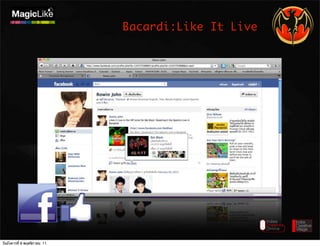 Bacardi:Like It Live




วันอังคารที่ 8 พฤศจิกายน 11
 