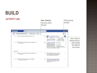 BUILD 
ACTIVITY LOG 
 