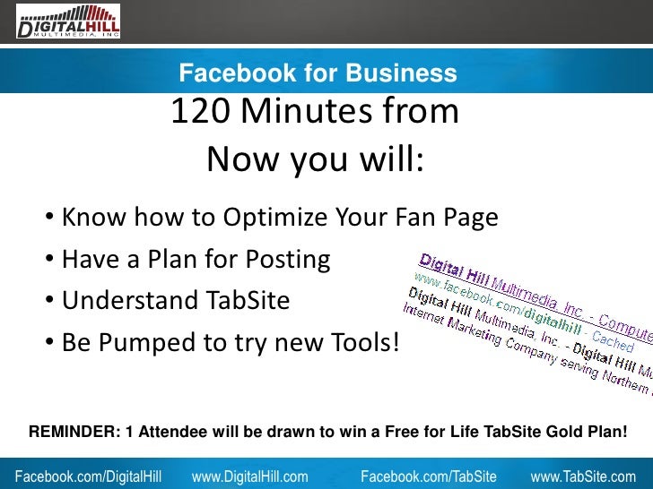 Facebook Marking Seminar Fort Wayne By Tabsite