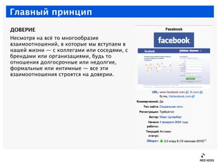 Главный принцип
ДОВЕРИЕ
Несмотря на всё то многообразие
взаимоотношений, в которые мы вступаем в
нашей жизни — с коллегами...