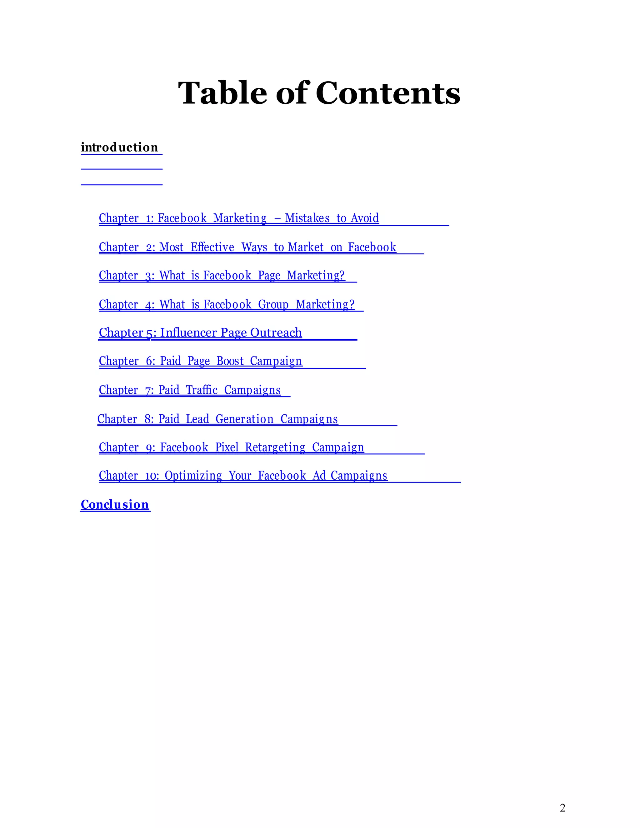 Facebook marketing unleashed 2021