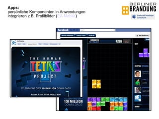 Apps: persönliche Komponenten in Anwendungen integrieren z.B. Profilbilder ( EA Mobile ) 