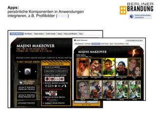 Apps: persönliche Komponenten in Anwendungen integrieren, z.B. Profilbilder ( Majini ) 