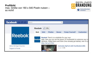 Profilbild :  max. Größe von 180 x 540 Pixeln nutzen –  so nicht! 