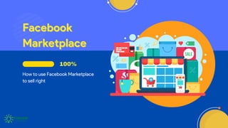 Facebook
Facebook
Marketplace
Marketplace
100%
How to use Facebook Marketplace
to sell right
 