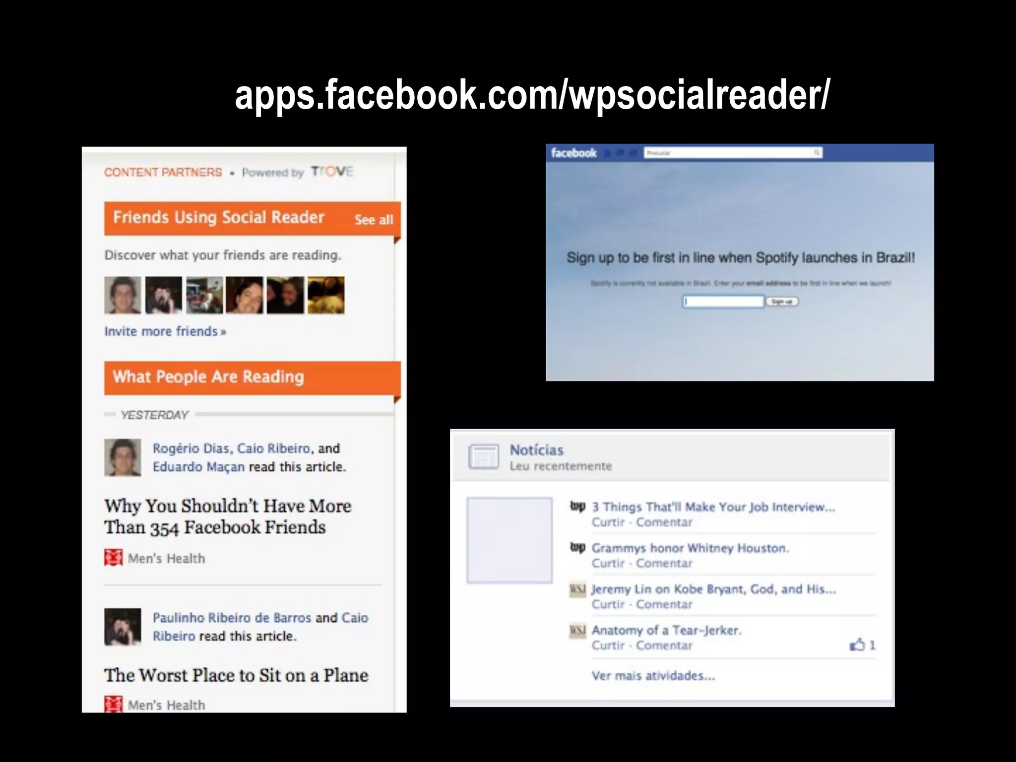 apps.facebook.com/wpsocialreader/
 