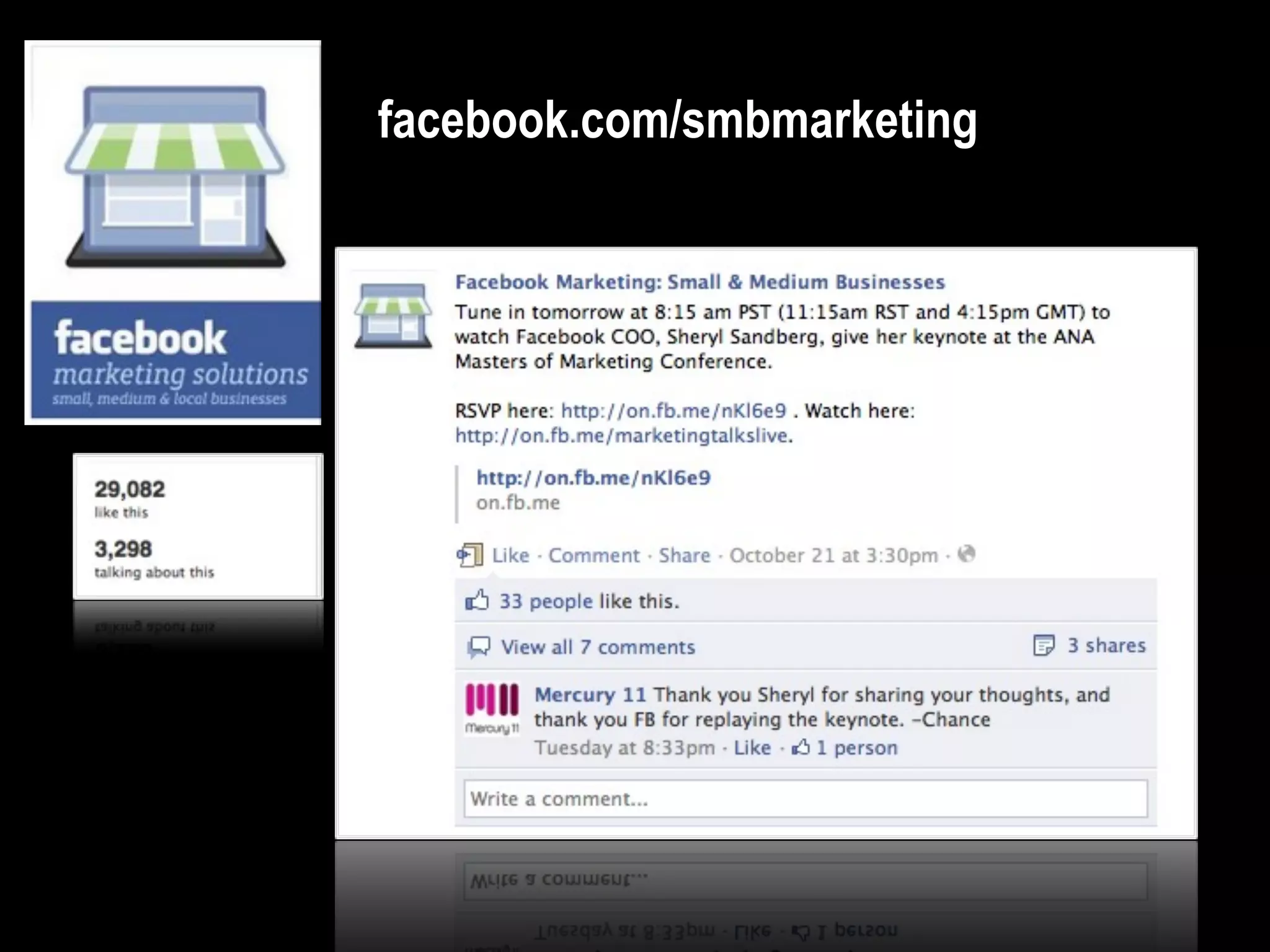 facebook.com/smbmarketing
 
