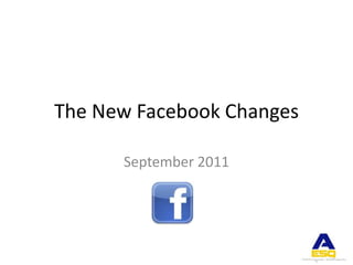 The New Facebook Changes September 2011 