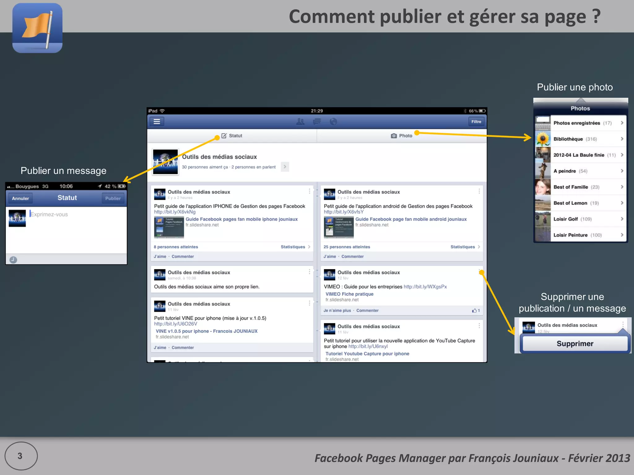 Comment Agrandir Ma Page Facebook Sur Ma Tablette Guide Facebook pages pour tablette ipad